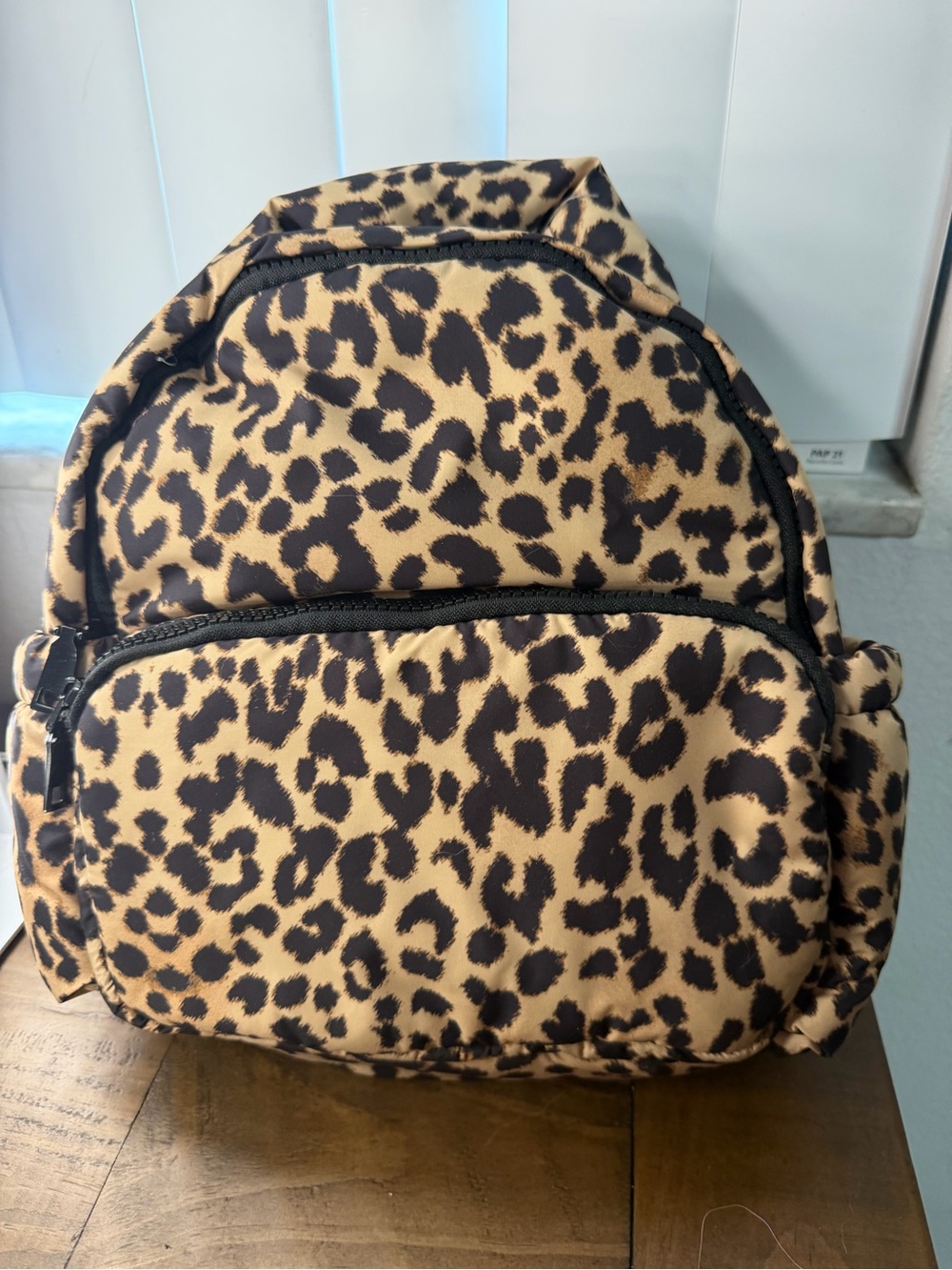 No Boundaries Leopard Print Mini Backpack New with Tags